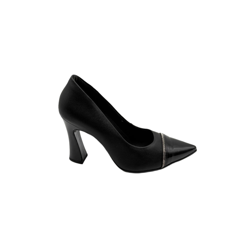 Piccadilly puntiagudo negro/charol #749239-4