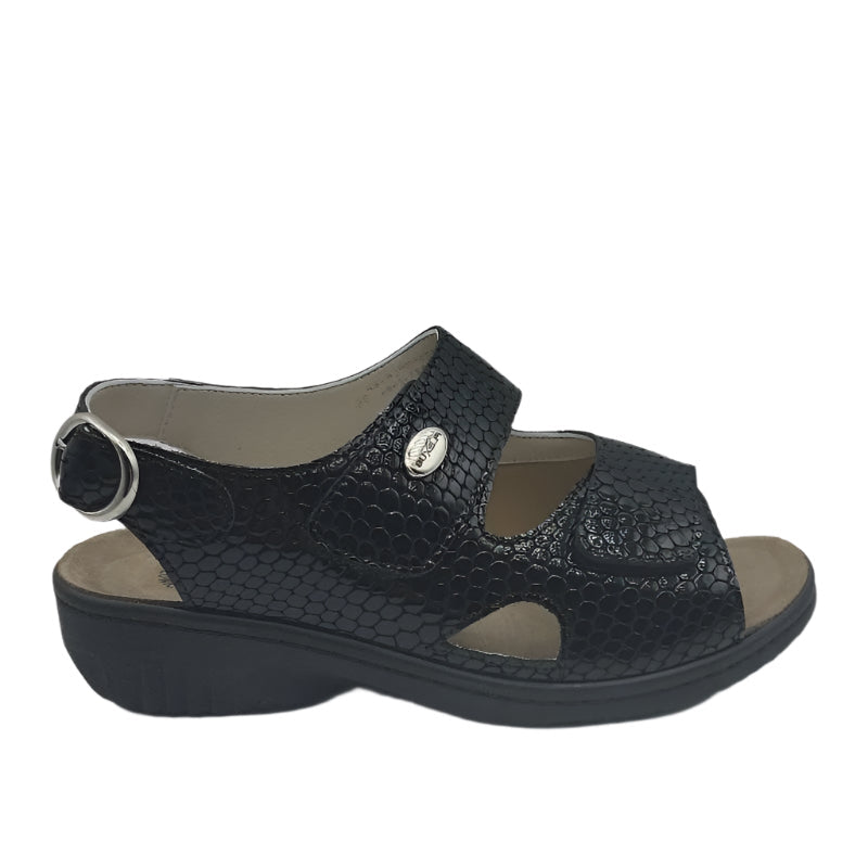 Flexus aksamala black patent
