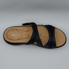Revere rio onyx black lizard