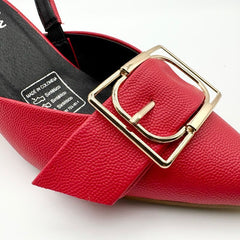 Queen eliz red pin