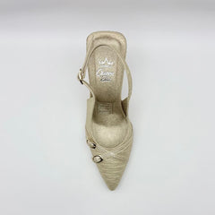Queen eliz doble pin champagne