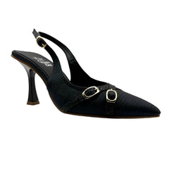 Queen eliz doble pin negro