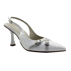 Queen eliz doble pin plata