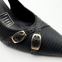 Queen eliz doble pin negro