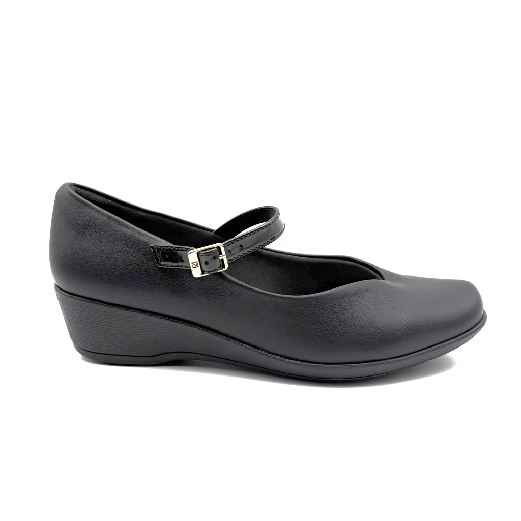 Piccadilly zapato negro amarrado #143216-3