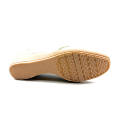 Piccadilly zapato linea crema oscuro