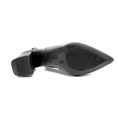 Bottero couro metalizado roma gris