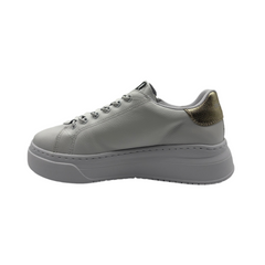 Bottero napa tenis blanco dorado