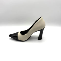 Piccadilly puntiagudo offwhite/charol #749239-1