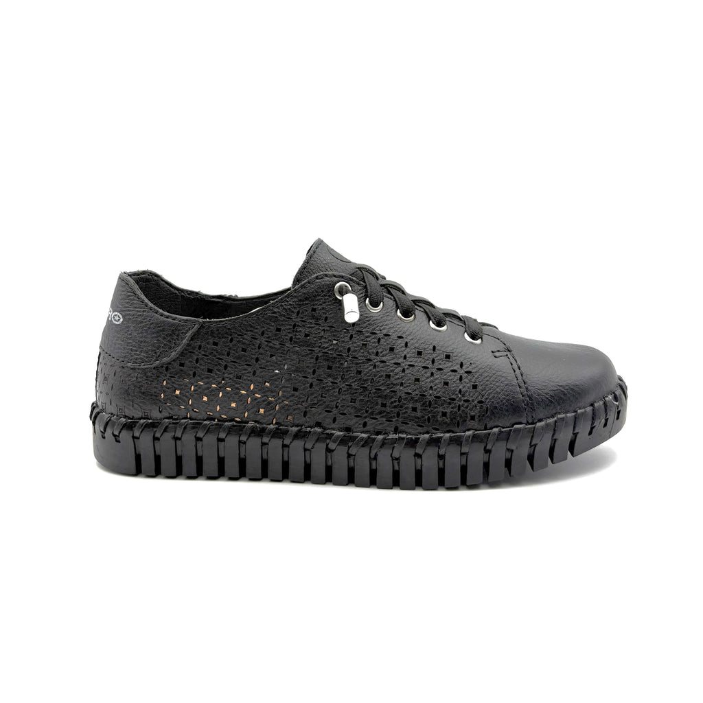 Bottero couro burnish negro