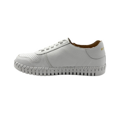 Bottero couro burnish blanco