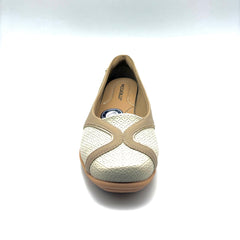 Piccadilly zapato linea crema oscuro