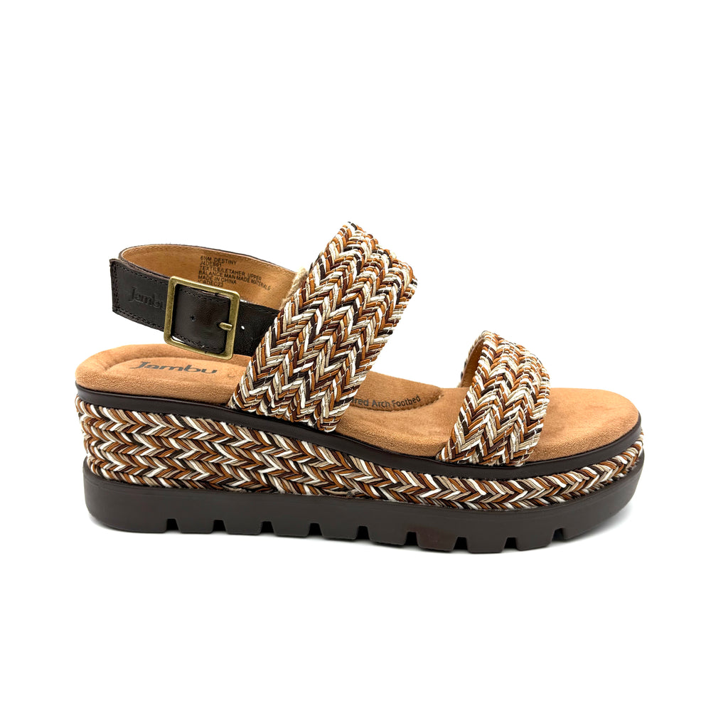 Jambu destiny dark brown multi