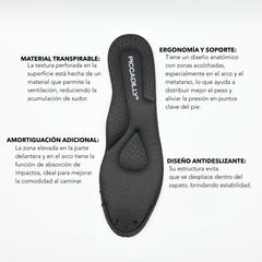 Piccadilly zapato linea crema oscuro
