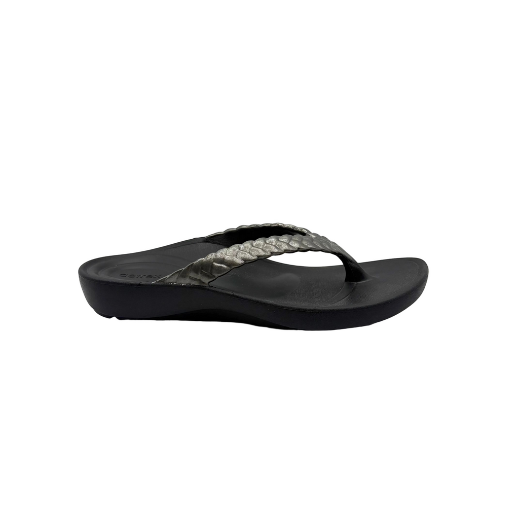 Aetrex Vicki Pewter
