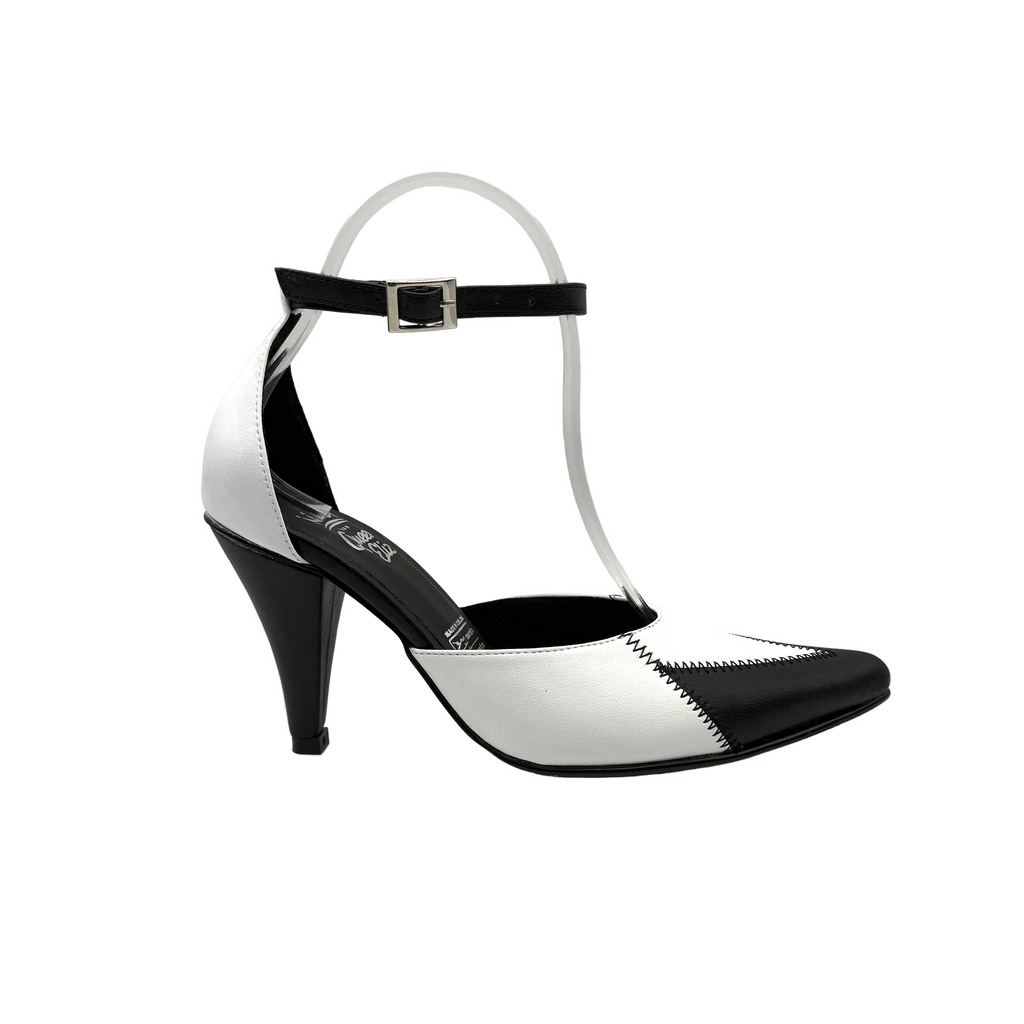 Queen Eliz C-2708 Blanco / Negro